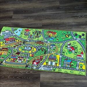 City Map Play Rug